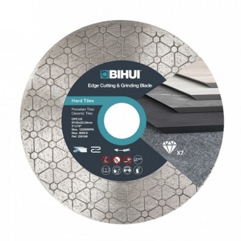 Круг алмазний вiдрiзний 125x2,0x22,23 для запилу кута плитки Bihui Edge