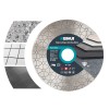 Круг алмазний вiдрiзний 125x2,0x22,23 для запилу кута плитки Bihui Edge