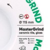 Алмазний відрізний диск Distar MasterGRIND 115 × 22,23 мм