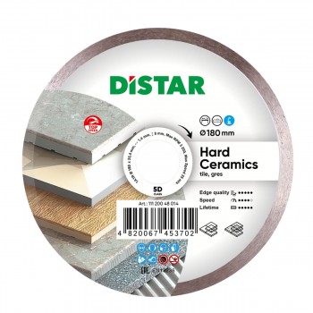 Алмазний відрізний диск 1A1R Distar Hard Ceramics 180 х 25.4 мм