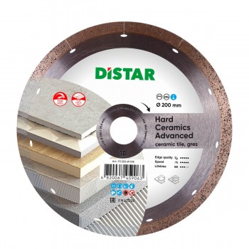 Алмазний відрізний диск 1A1R Distar Hard Ceramics Advanced 200 х 25,4 мм