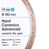 Алмазний відрізний диск 1A1R Distar Hard Ceramics Advanced 180 х 25,4 мм