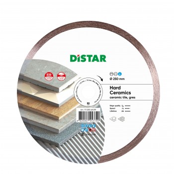Алмазний відрізний диск 1A1R Distar Hard Ceramics 250 х 25.4 мм