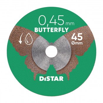 Алмазний відрізний диск 1A1R Distar Butterfly 45 × 0,45 × 5,8H мм