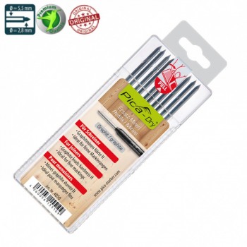 Запасні графітові жала для PICA Dry, спеціальна твердість Н, 10 шт