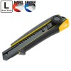 Ніж сегментний 18 мм TAJIMA Driver Cutter Elastomere DC561YB, гвинтовий фіксатор