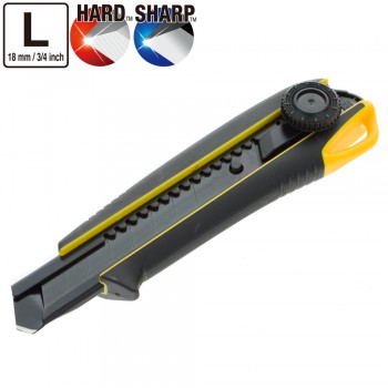 Ніж сегментний 18 мм TAJIMA Driver Cutter Elastomere DC561YB, гвинтовий фіксатор