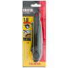 Ніж сегментний 18 мм TAJIMA Driver Cutter Elastomere DC561YB, гвинтовий фіксатор