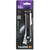 Ніж сегментний Premium 18 мм TAJIMA Fin Cutter DFC561N, гвинтовий фіксатор
