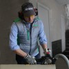 Пиловідвід та рівень для болгарки Mechanic Air Slider 90x115-125 мм