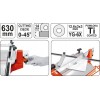 Плиткоріз ручний 63 см Yato YT-3703