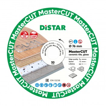 Круг алмазний вiдрiзний 1A1R V 76 MasterCUT